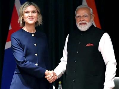PM Modi holds bilateral meeting with Iceland's PM Frostadottir ahead of India-Nordic Summit