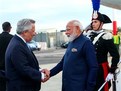 Will focus on strengthening cooperation between India and Italy: PM Modi upon arrival in Rome