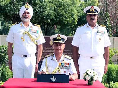 Vice Admiral Ajay Kochhar assumes charge as 48th Vice Chief of Naval Staff