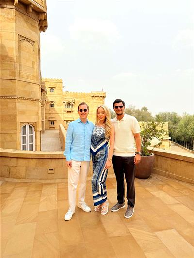 Trump's daughter, son in-law visit Jaisalmer's Sonar Fort