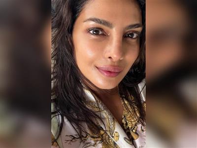 Priyanka Chopra takes a break from ‘Varanasi’ shoot, enjoys moon, pool and IPL final