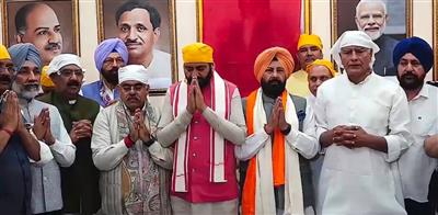 Punjab BJP Chief Kewal Singh Dhillon Assumes Charge, Says ‘Party Will Form Government in 2027’