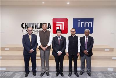 Punjab’s IRM India Affiliate-Licensed Global Centre for Enterprise Risk Management Opens at Chitkara University