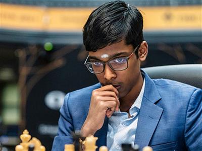 Norway Chess: Praggnanandhaa defeats Carlsen in Round 8 to move one point behind Firouzja