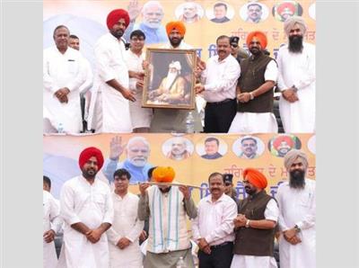 BJP National Leader Sukhminderpal Singh Holds Special Meeting with CM Saini and State Chief Kewal Dhillon