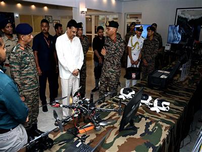 Odisha Governor Kambhampati visits Army Air Defence College in Gopalpur, hails personnel for defence preparedness