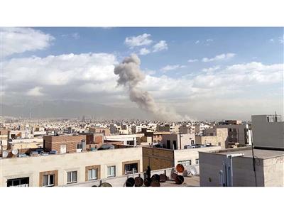 Tehran Fire Department says 'urban areas not targeted' in early morning blasts