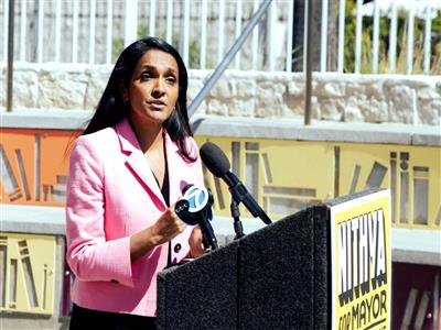 US: Indian-American Nithya Raman leads in race for second spot in Los Angeles mayoral race