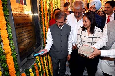 CM lays foundation stone of Rs. 246 crore underground Duct Project