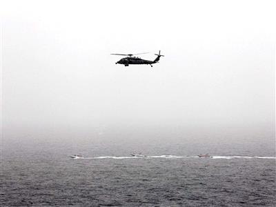US crew reported rescued after helicopter goes down near Strait of Hormuz, reports NYT