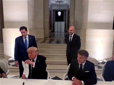 Trump signed deal at Versailles: Macron welcomes US-Iran MoU, says 