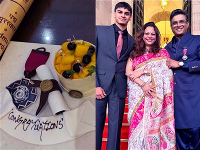 Proud wife Sarita congratulates R Madhavan on Padma Shri honour, says 