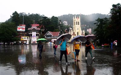 Heavy rain refreshes Shimla as monsoon nears Himachal; tourists delighted by pleasant weather