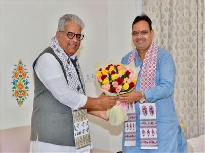 Rajasthan CM Bhajanlal Sharma extends birthday wishes to Union Minister Bhupendra Yadav