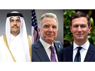 Qatar PM meets US envoys Witkoff, Kushner; discusses US-Iran talks, regional security