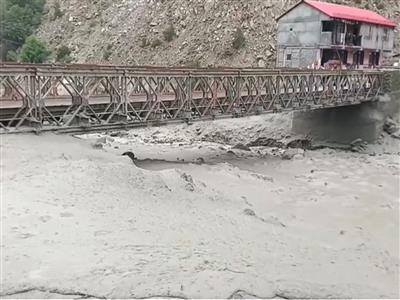 Himachal Pradesh: Flash floods ravage Kinnaur, block NH-5, cut off rural link road; no casualties reported