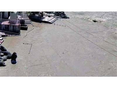 Uttarakhand: Heavy rainfall in upper Garhwal submerges Namami Ghat in Rudraprayag