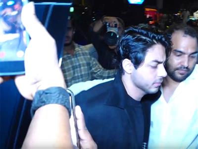 Aryan Khan makes a stylish appearance at Raghav Juyal's birthday bash in Mumbai