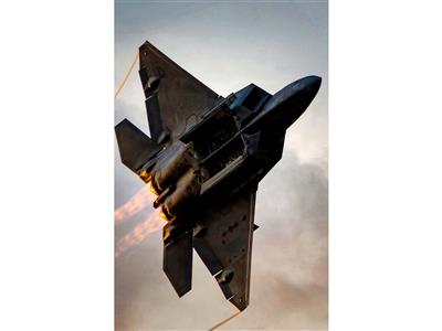 Trump showcases military aircraft prowess following strikes in Iran