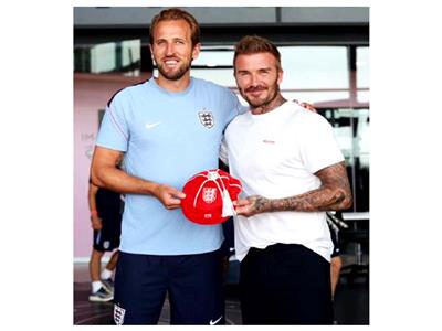 FIFA World Cup 2026: Harry Kane presents David Beckham with England legacy cap in Miami