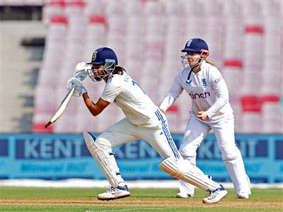 Yastika Bhatia scripts history for India, becomes first woman to score Test century at Lord's