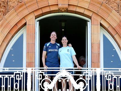 Indian team honour retiring England legends Knight, Beaumont with signed jerseys after historic Lord's Test