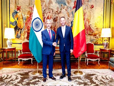 India, Belgium hold inaugural Strategic Dialogue, review cooperation across defence, semiconductors, supply chains