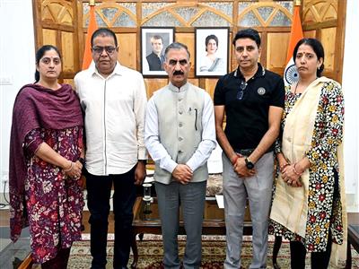 Himachal: Family of deceased seafarer Aditya Sharma urges CM Sukhu to press Centre for action