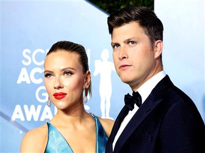Colin Jost reveals correct pronunciation of wife Scarlett Johansson's last name