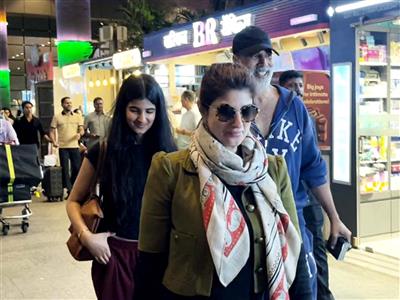 Airport Diaries: Akshay Kumar, Twinkle return from London holiday with daughter Nitara
