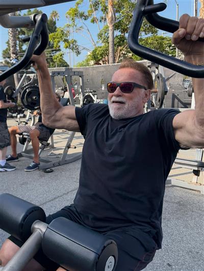 Arnold Schwarzenegger marks 79th birthday with fitness challenge, says 