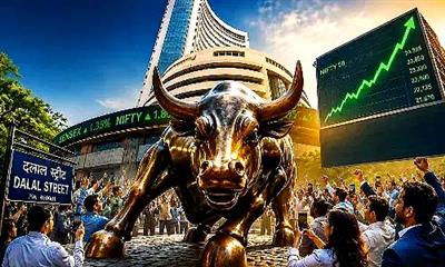 Markets open positive amid global optimism, sustained FII inflows