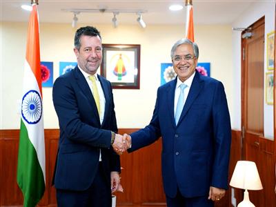 CEC Gyanesh Kumar, Georgian envoy hold talks on training of poll staff