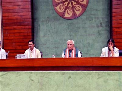 Union Minister Manohar Lal chairs consultative committee meeting, announces two-department structure for MoHUA