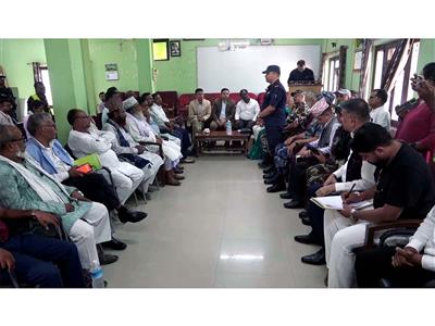 Authorities engage in dialogue with communities to settle tense situation in Southern plains of Nepal