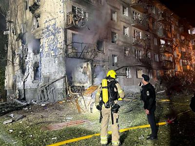9 dead in overnight Russian strike in Kyiv, says Zelenskyy; reiterates call for air defence support