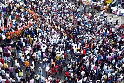 Student protesters march to Jharkhand Assembly, demand answers over exam irregularities