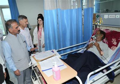 CM assures full state support for expansion of AIIMS Bilaspur