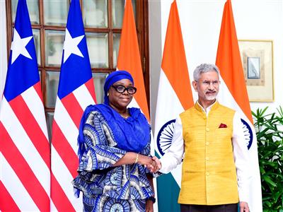 EAM Jaishankar discusses UNSC reforms, bilateral cooperation with Liberian counterpart in Delhi