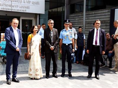 Defence Secy Rajesh Kumar Singh arrives in Armenia to advance bilateral defence cooperation