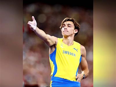 Mondo Duplantis secures fourth successive European title, breaks C'ship record