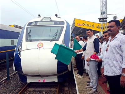 Gujarat: Botad gets Vande Bharat connectivity as train begins running via Gandhigram route