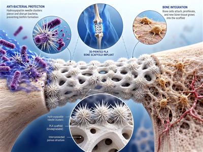 IIT Mandi develops sea urchin-inspired coating for 3D-printed bone implants