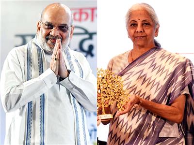 Your unwavering commitment to accelerating nation-building through economic growth: Amit Shah wishes Sitharaman
