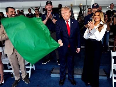 Trump waves green flag to kick off Freedom 250 Grand Prix in Washington DC