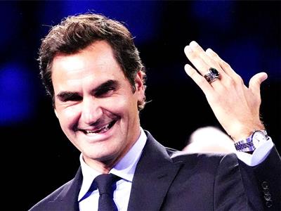 Roger Federer receives Hall of Fame ring at US Open