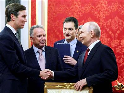 Putin’s talks with US envoys constructive, extremely frank: Kremlin