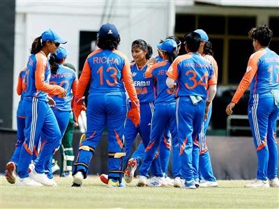 Women's Asia Cup: India thrash Pakistan by 7 wickets to finish group stage unbeaten