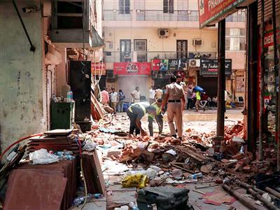 Delhi: PG operator Sudhanshu arrested in Satya Niketan building collapse case