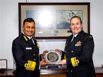 India-Australia naval partnership deepens during visit of CNS Admiral Krishna Swaminathan to Sydney